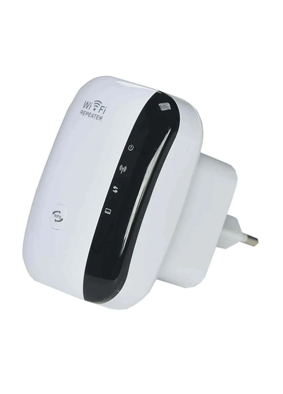 Wi-Fi ретранслятор 2.4 ГГц 300 Мбит/с с WPS, репитер и точка доступа, LAN порт, белый China (362354646)