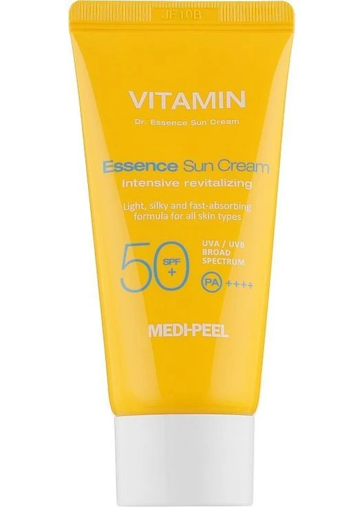 Medi-Peel Вітамінний сонцезахисний крем для обличчя 50 мл Medi Peel Vitamin Dr Essence Sun Cream SPF50+ PA++++ — Крем, Південна Корея (326597414)