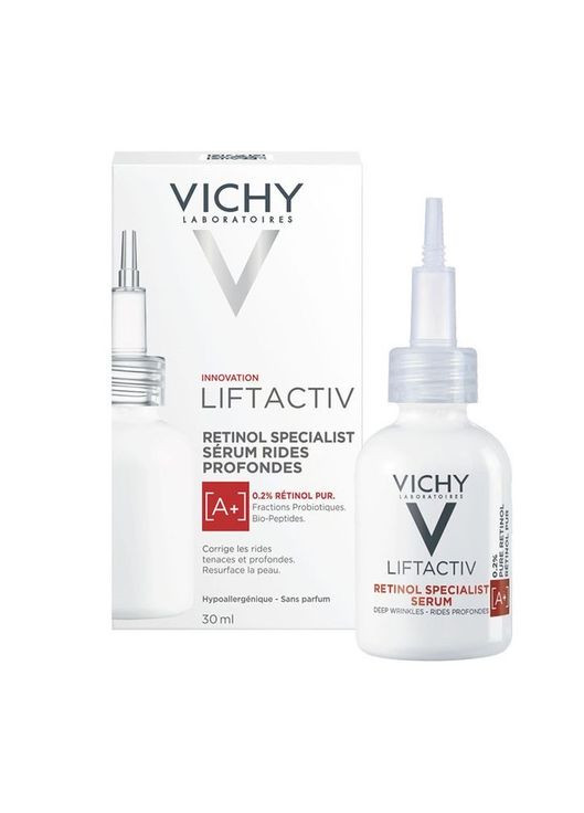 Ретинолова сироватка для зайва Liftactiv Retinol Specialist Serum 30 ml Vichy (369569416)