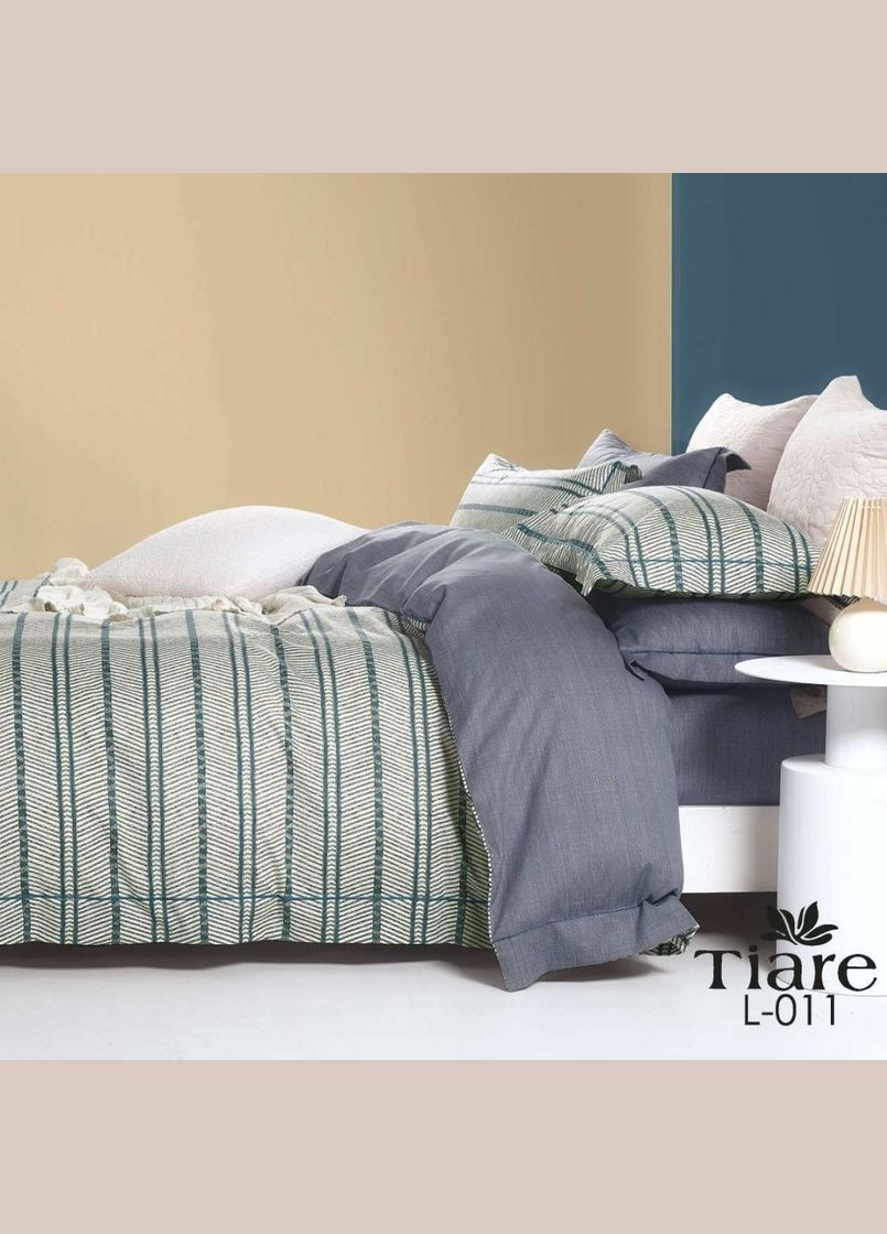 Комплект постільної білизни подвійний сатин Deluxe Tiare 011_DeLuxe_dv (302224858)