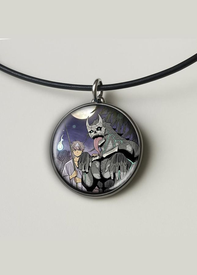 Підвіска (кулон) Аніме Кайдзю #06 (круглий) No Brand (328050807)