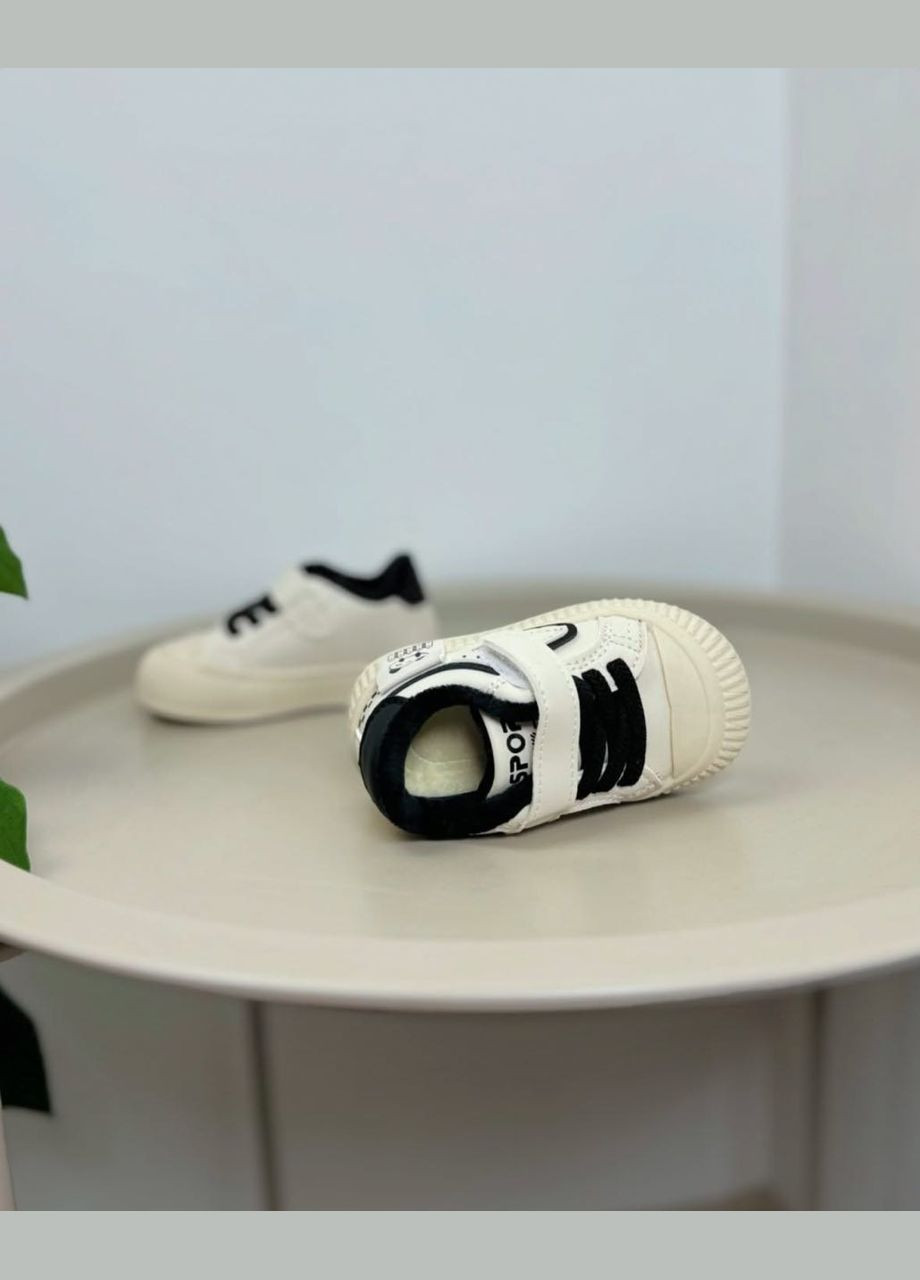 Белые спортивные, домашние, повседневные, кэжуал, джинсовые осенние ботинки осенние детские белые 1405 No Brand