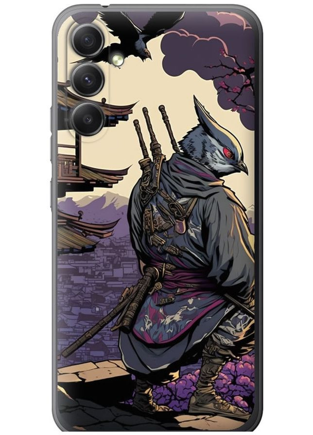 Силиконовый чехол 'Птица воин' для Endorphone Samsung Galaxy A34 A346E (278053477)