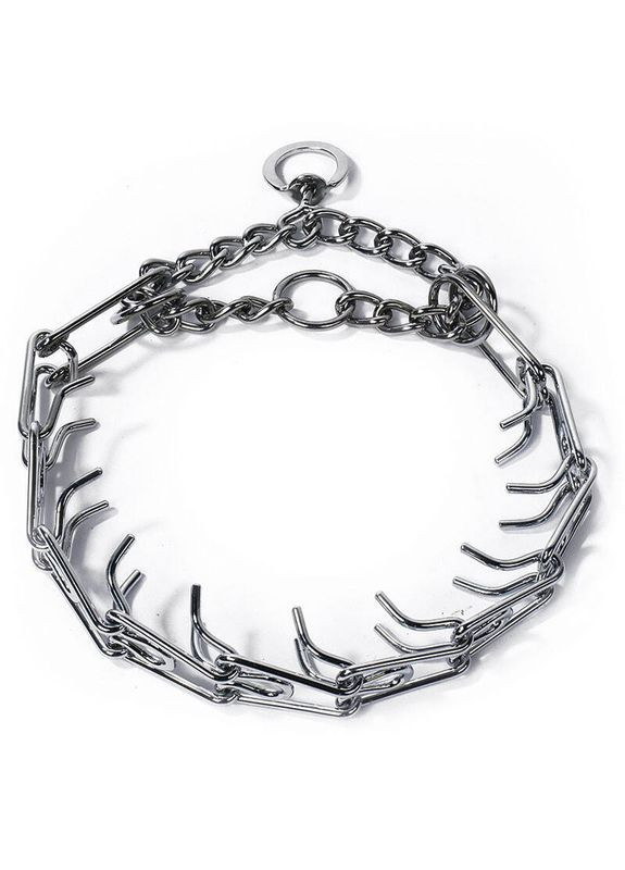 Тренировочный металлический ошейник для собак Prong Training Collar 3 мм / 45 см (6953182744016) M-Pets (327391505)