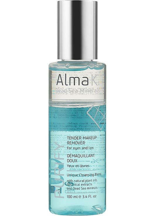 Ніжний засіб для зняття макіяжу Tender Makeup Remover 100ml (914874-23117) Alma K (368619790)
