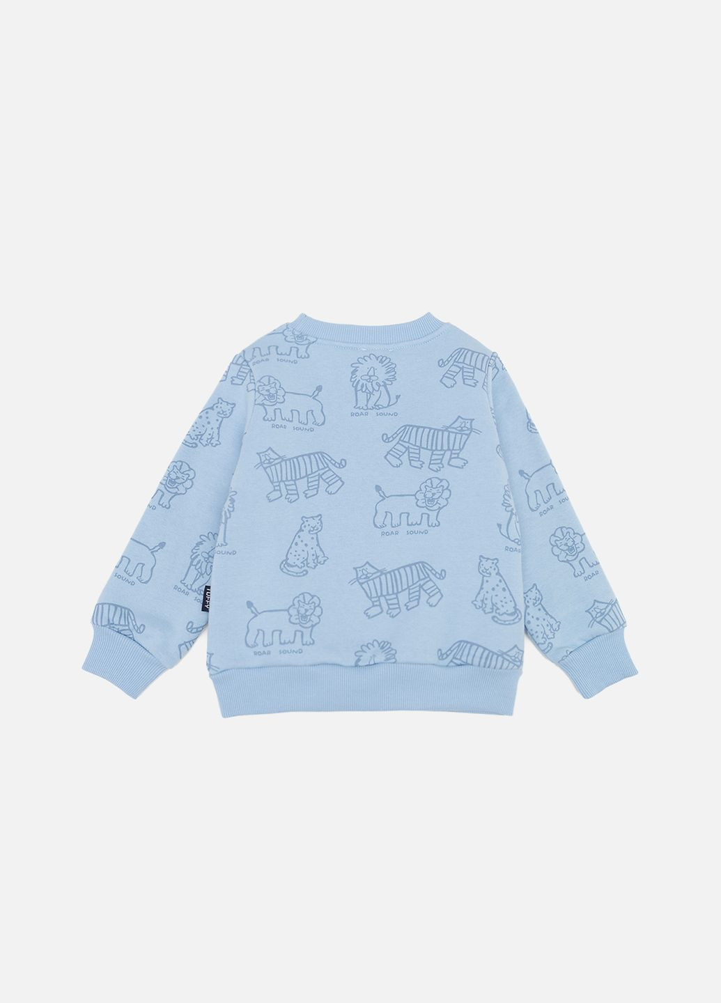 Tuffy світшот для хлопчика колір блакитний цб-00260117 блакитний футер