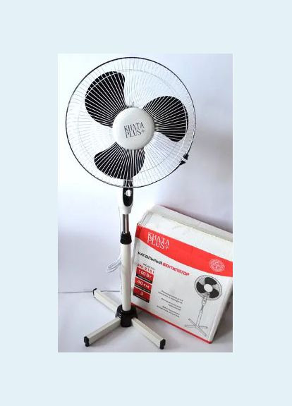 Підлоговий поворотний вентилятор FN 2151 A електричний з решіткою для дому офісу No Brand (357208042)