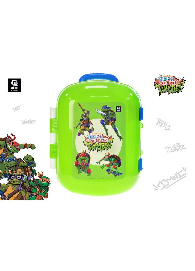 Дитячий чемодан Черепашки Ніндзя пластик 3+ в асортименті QB001-205 qbee Різ4465 (370650656)