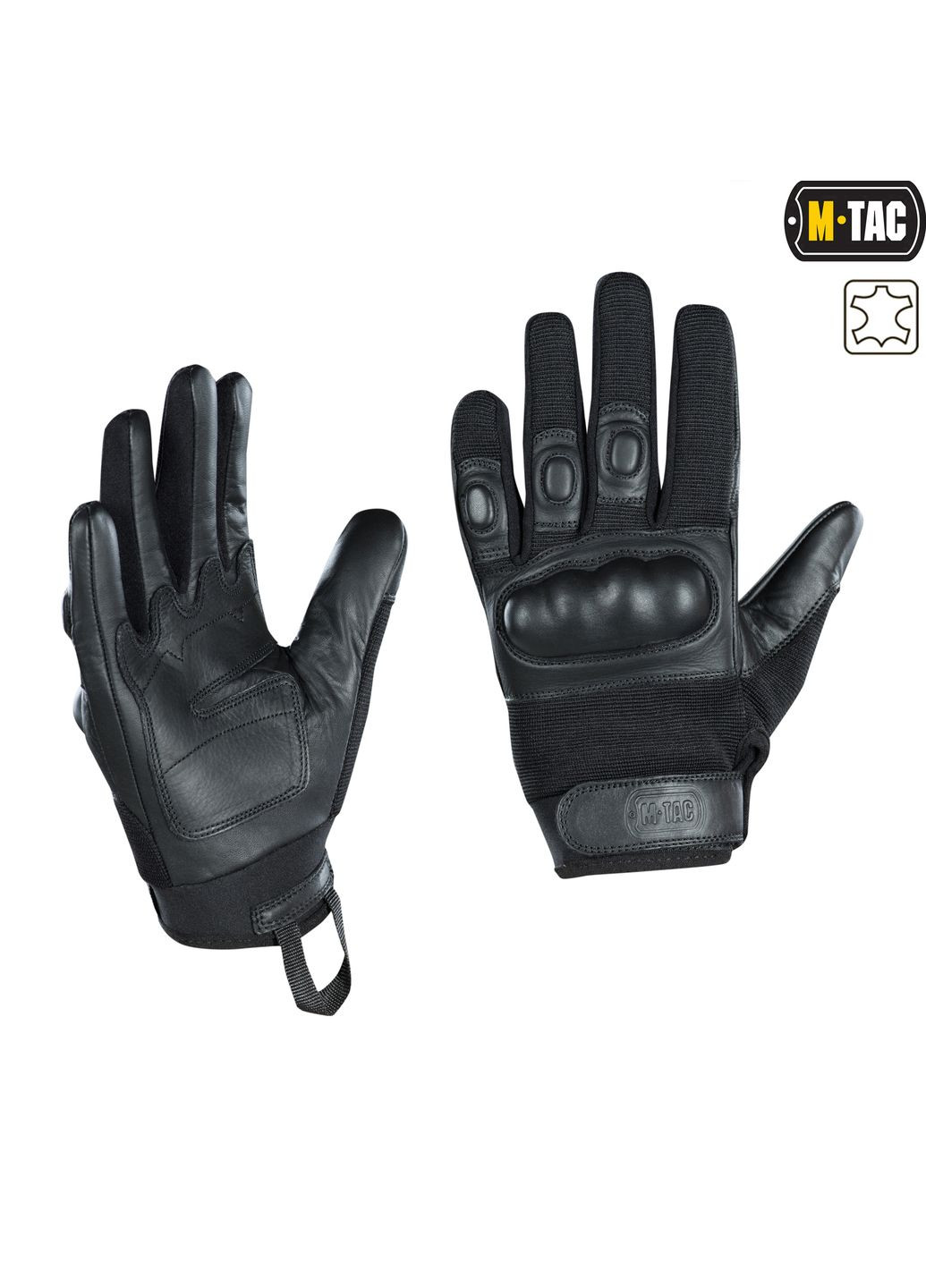 Перчатки Assault Tactical Mk.4 Black (M) M-TAC (303415534)