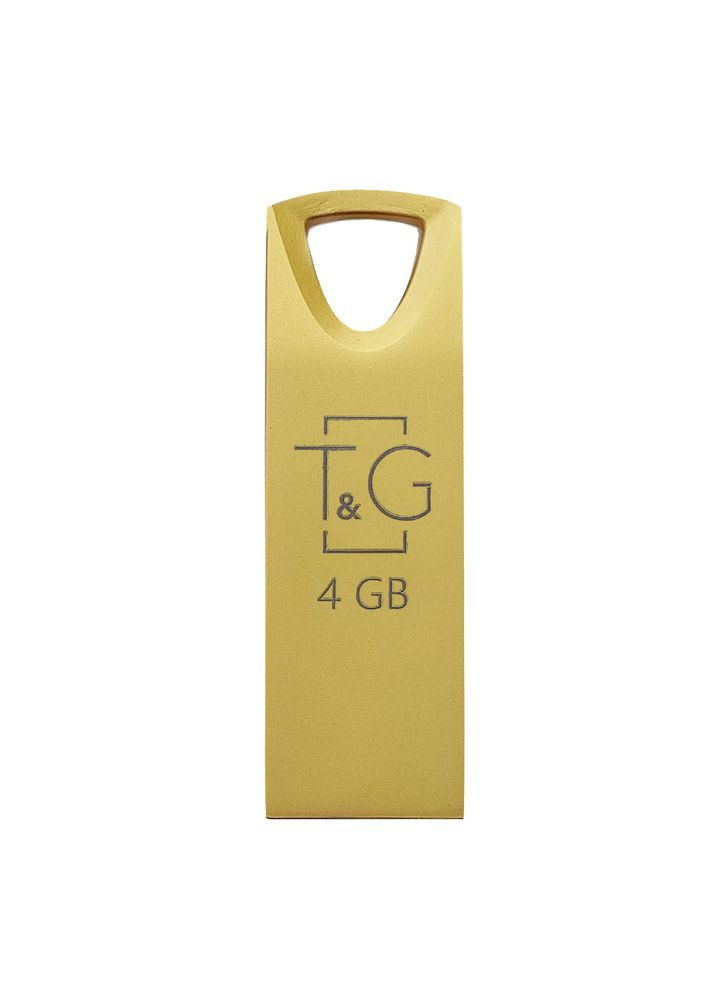 Флеш-накопитель USB 4GB 117 Metal Series Gold (TG117GD-4G) T&G (336951649)
