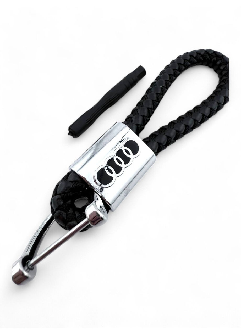 Брелок кожаный косичка Audi (354698750)