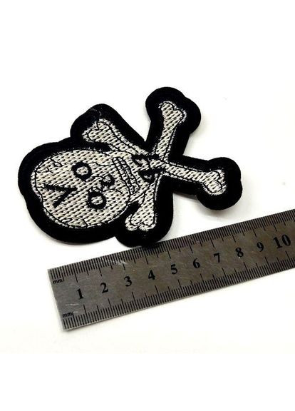 Термонаклейка "Череп-1" - 1шт, 7,5х9см Plus-plus (352747775)