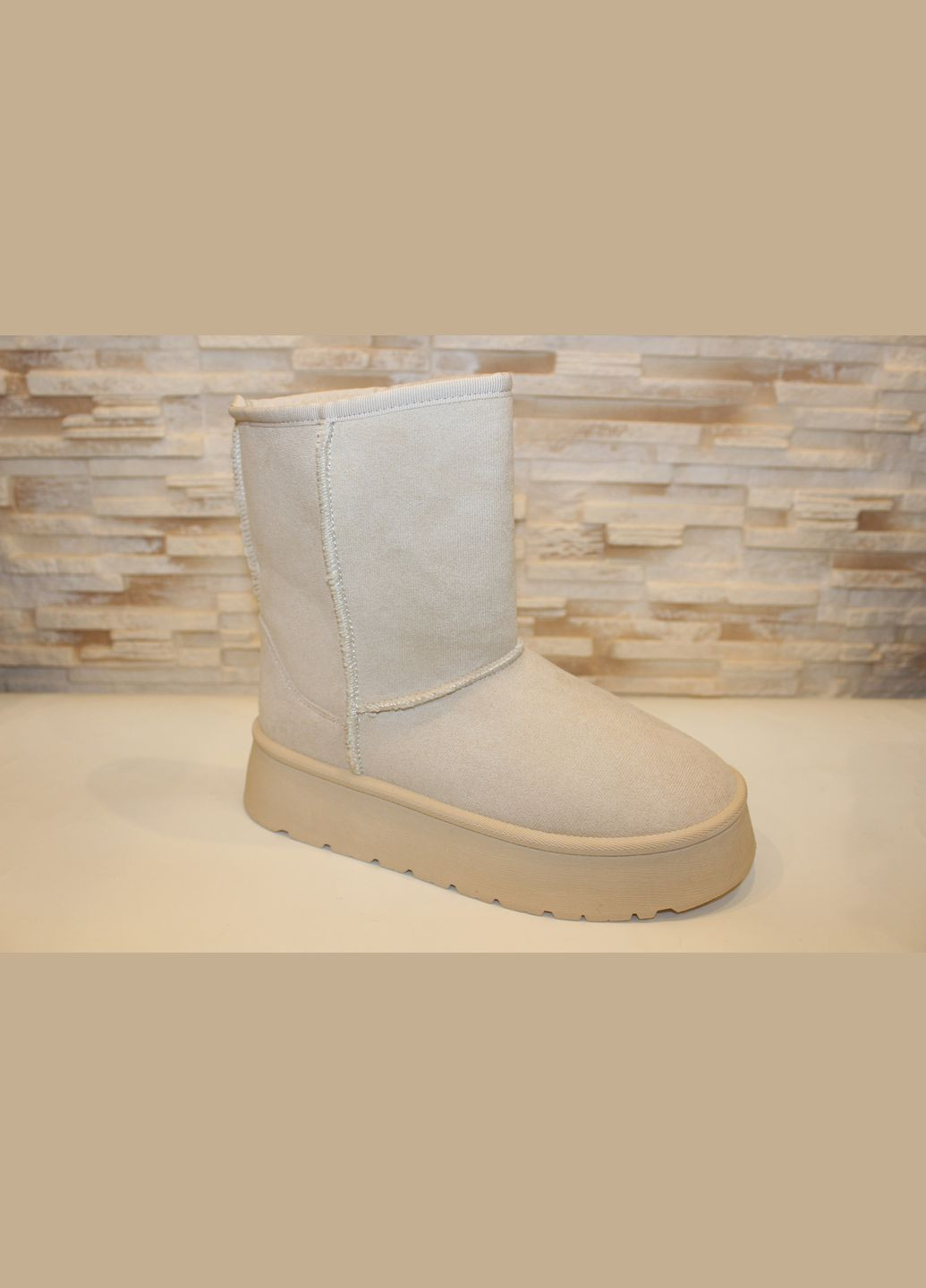 бежеві Loretta Уггі жіночі зимові (346392820)