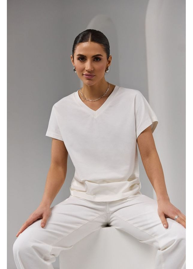 Футболка 3017 Молоко Triko Bakh - (368650830)