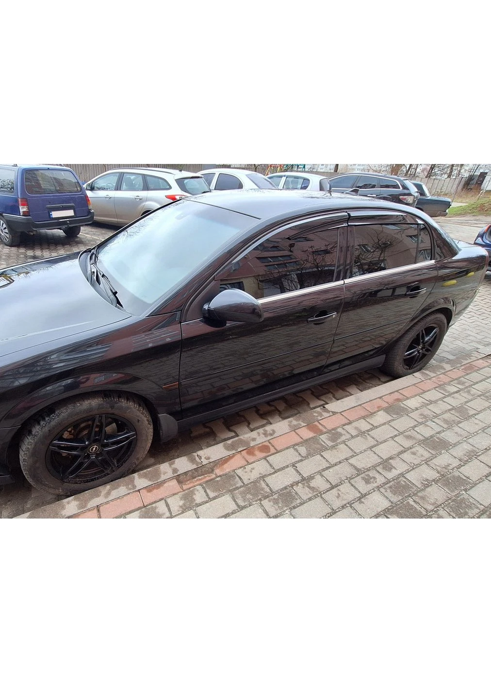 Вітровики SD (4 шт., Sport) для Opel Vectra C 2002-2008 рр Sunplex (389259422)