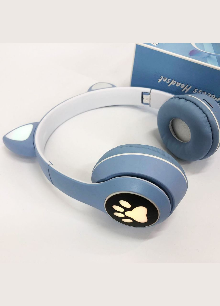 Дитячі навушники з котячими вушками Cat VZV 23M, що світяться No Brand (329447072)