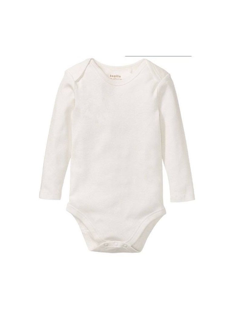 Боди одноттонный белый Lupilu (323168251)