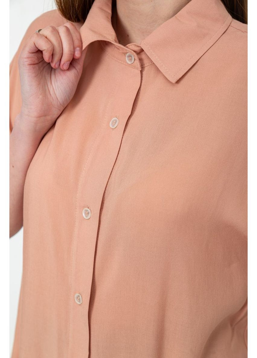 Сорочка жіноча однотонна на ґудзиках,, 102R5230 Ager (369506290)