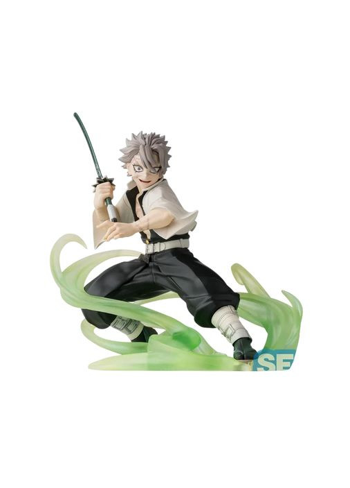 Колекційна фігурка Клинок, що розсікає демонів Санемі Сінадзугава Demon Slayer Sanemi Shinazugawa 13 см S DS SS 13 Sega (370776794)