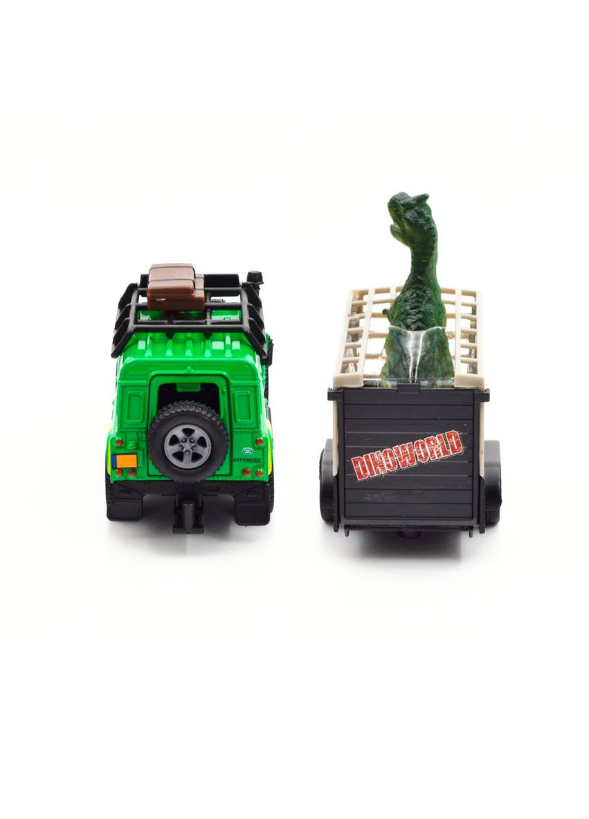 Игровой набор – LAND ROVER (с прицепом и динозавром) TechnoDrive (339783247)