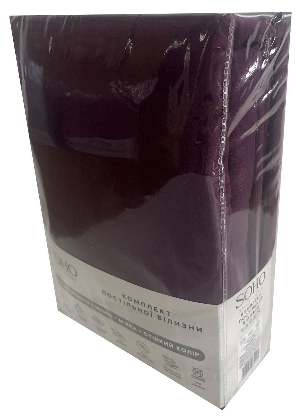 Комплект постельного белья Семейный 2шт-150*200 Delicacy Plum Soho (375305946)