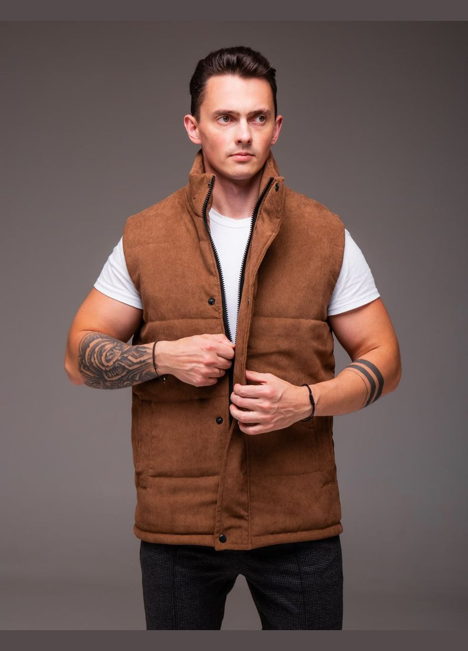 Стильний вельветовий кежуал жилет Vakko (302007219)