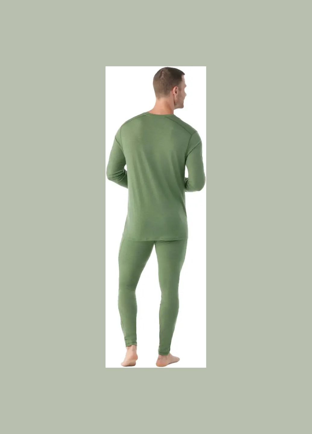 Термофутболка Men’s Classic All-Season Merino Baselayer Longs Sleeve Boxed S Fern green Smartwool (358052525)