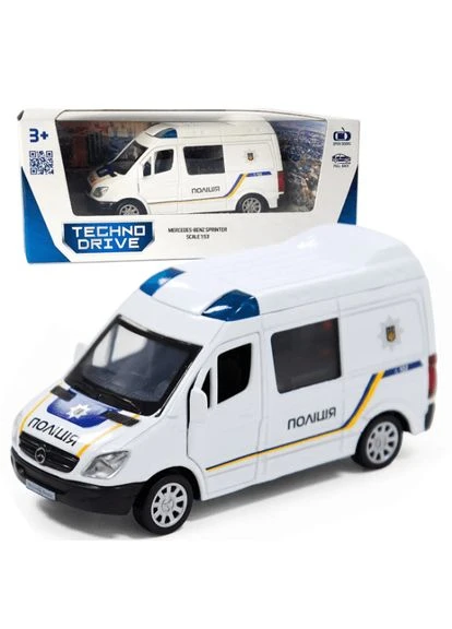Микроавтобус Techno Drive Полиция Mercedes Sprinter 250294 TechnoDrive (378358236)