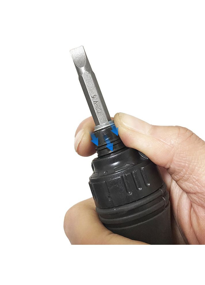 Набір викруток із бітами 63 предмети, у кейсі/Викрутка з набором біт/Рверсивна викрутка з насадками No Brand (367805771)