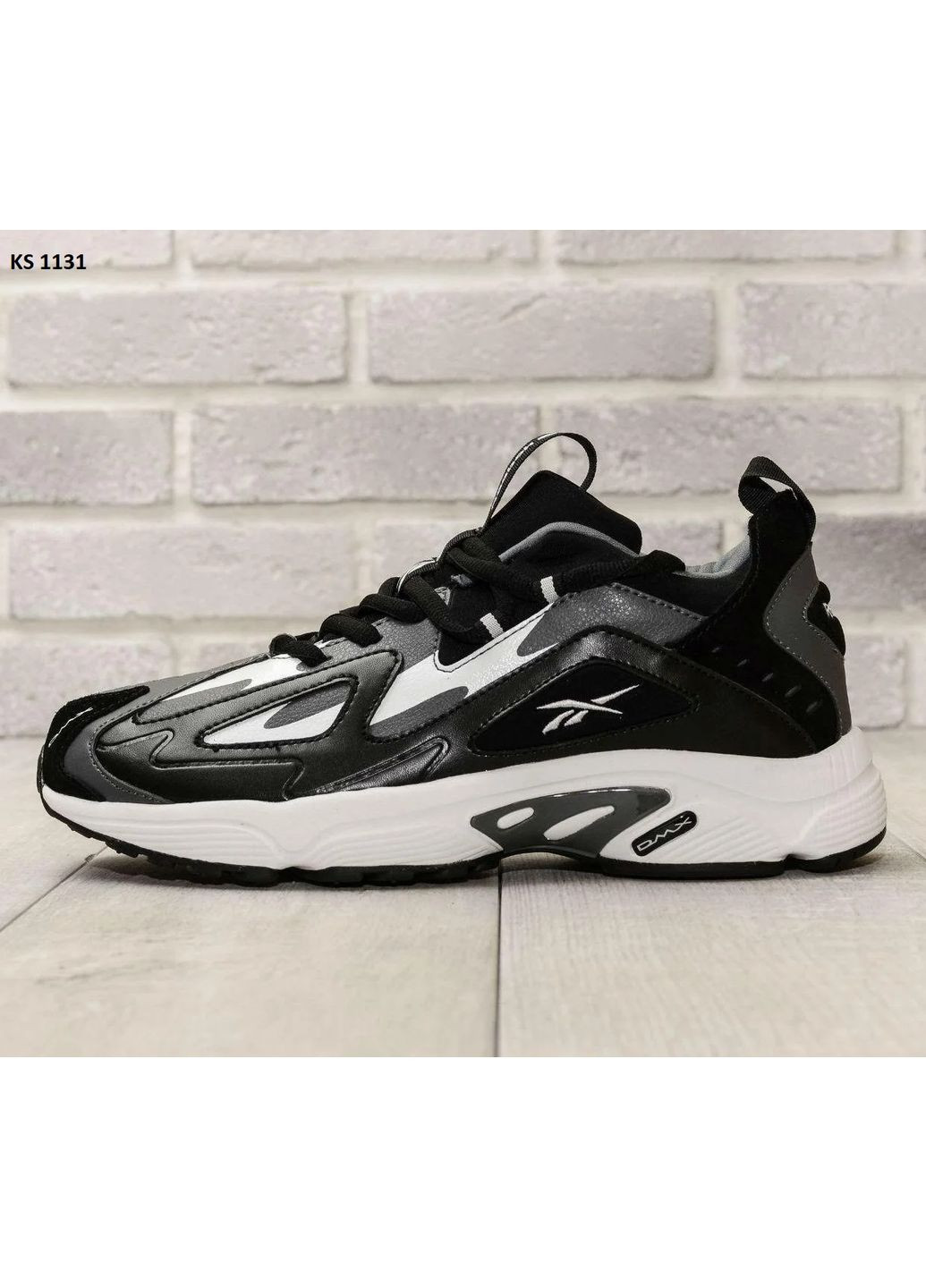 Комбіновані Осінні кросівки чоловічі reebok dmx рібок No Brand