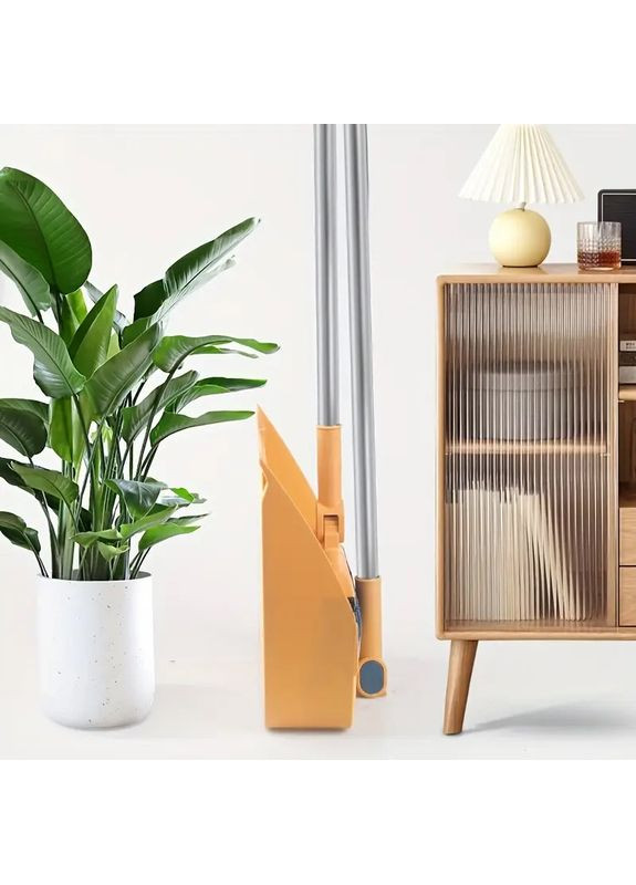 Совок з щіткою із нержавіючої сталі TL-HC03 Жовтий OEM (356493982)