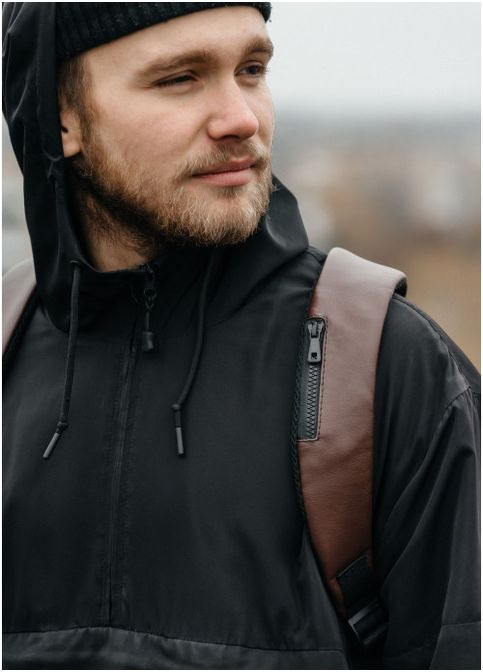 Чоловічий рюкзак з відділенням під ноутбук Шоколадний (3880271343) Sambag (361244554)