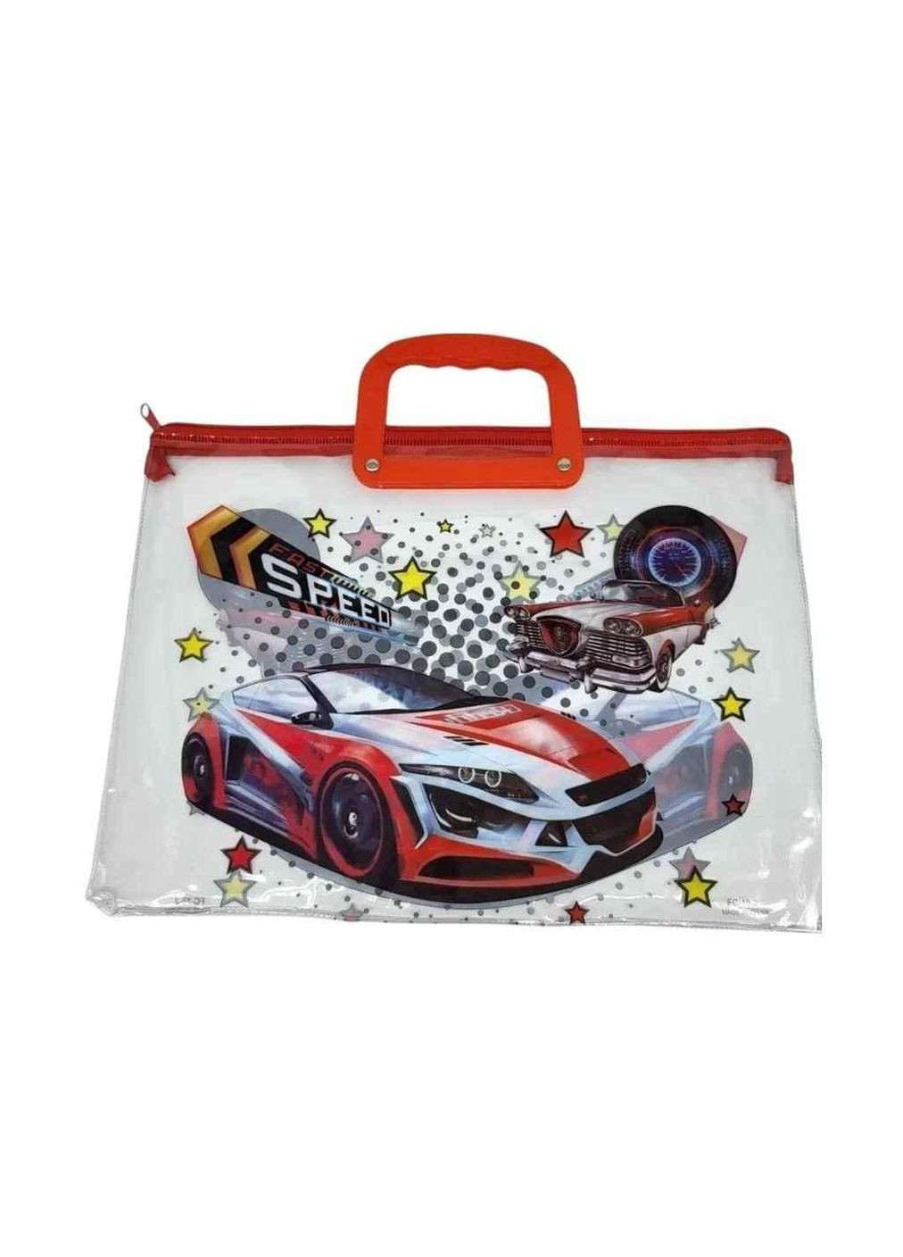 Папка на блискавці А4 ПВХ з ручкою 28*38см FC-18 ТМ PRC (346287058)