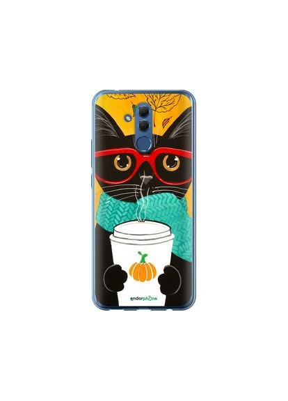 Чехол на Huawei Mate 20 Lite Осенний кот "4026u-1575-2448" Endorphone (365808332)