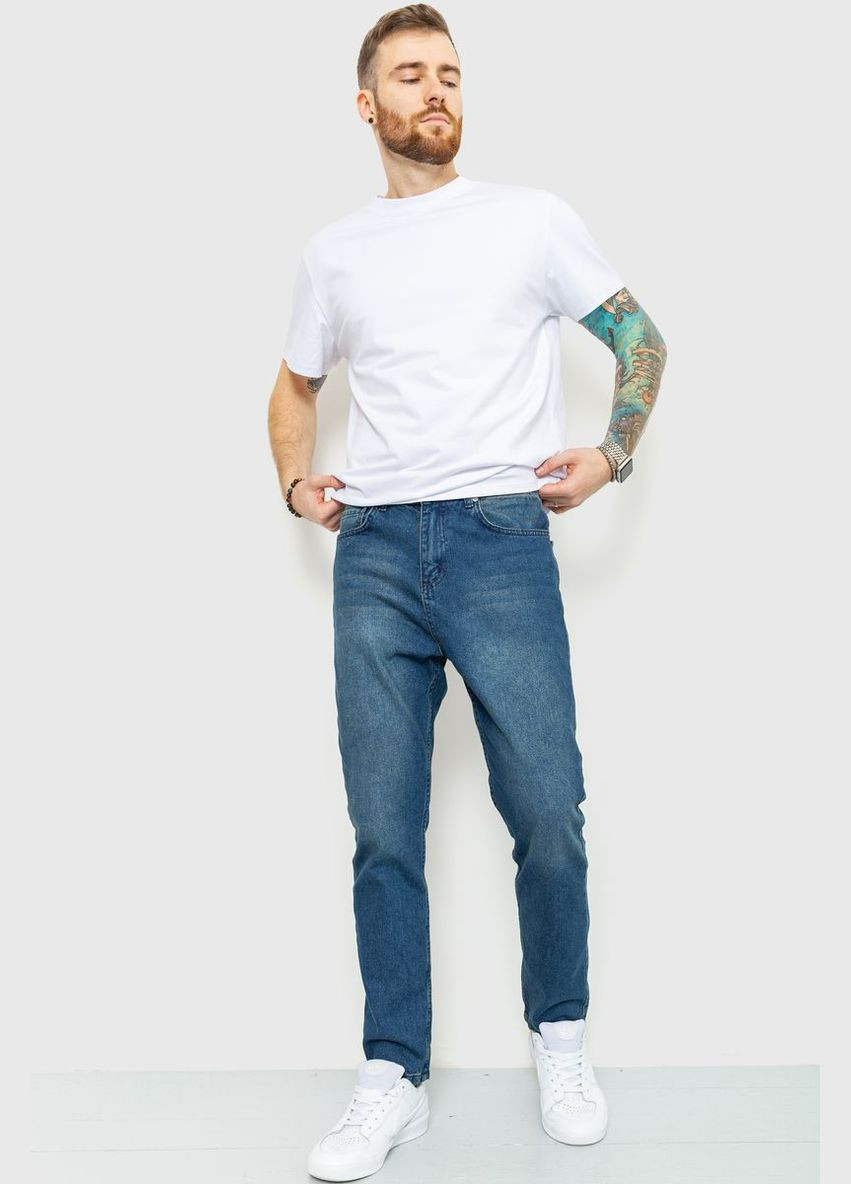 Джоггери чоловічі джинсові, колір синій, Ager (292131312)