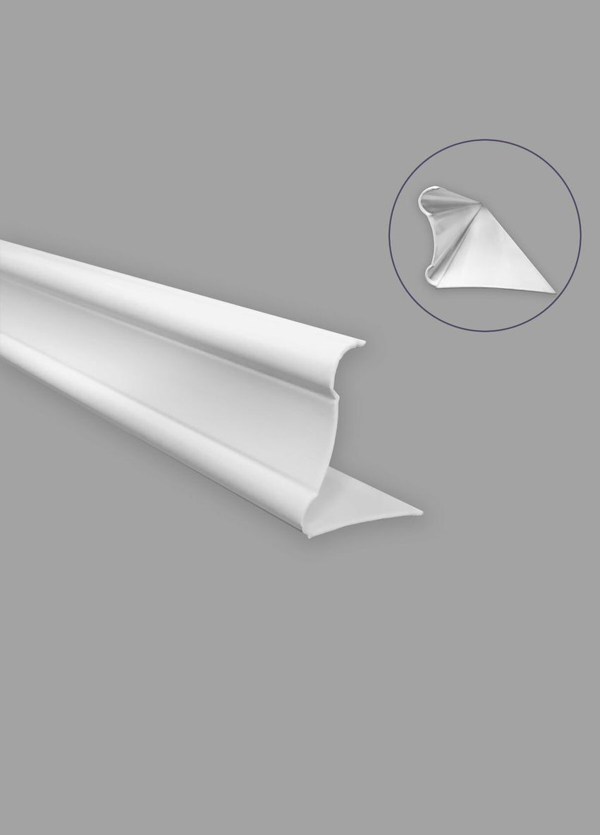 Профіль алюмінієвий для сайдинга віконний/дверний 66*50*6000мм (D) SW-00001724 No Brand (328601024)