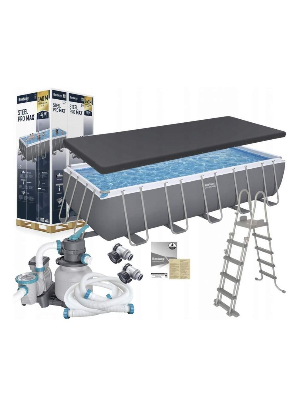 Каркасний басейн 640 x 274 x 132 см 5612b Bestway (342109525)