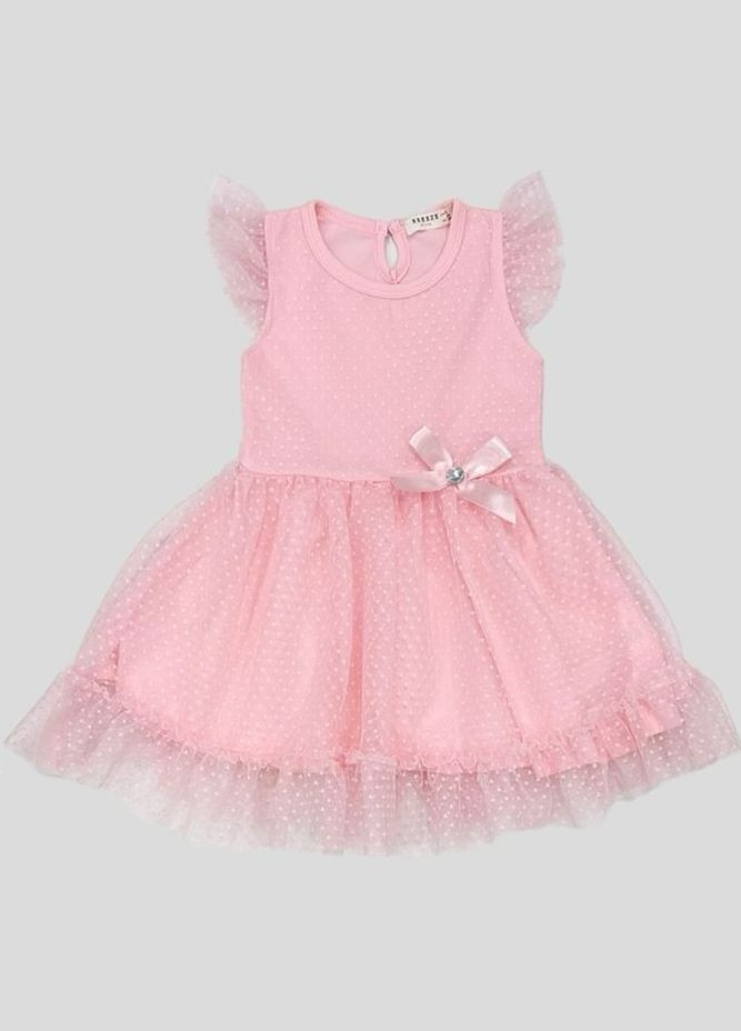 Розовое платье нарядное 19761 Breeze (306714231)