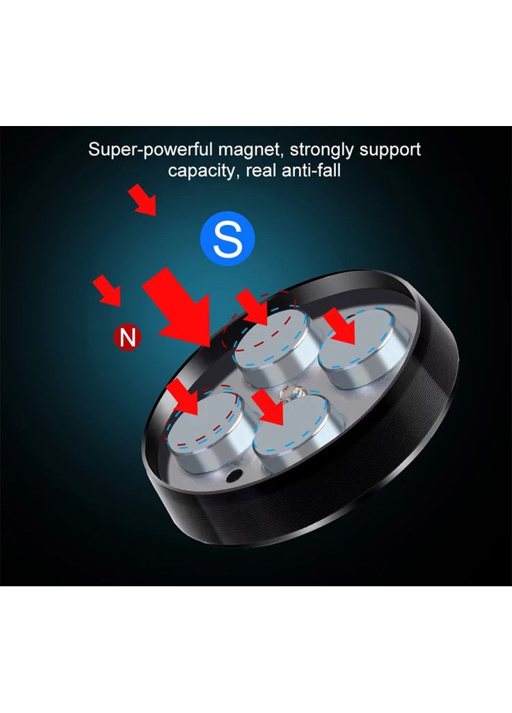 Универсальный магнитный держатель для телефона в автомобиль «Шашка» ( ) China (366875122)