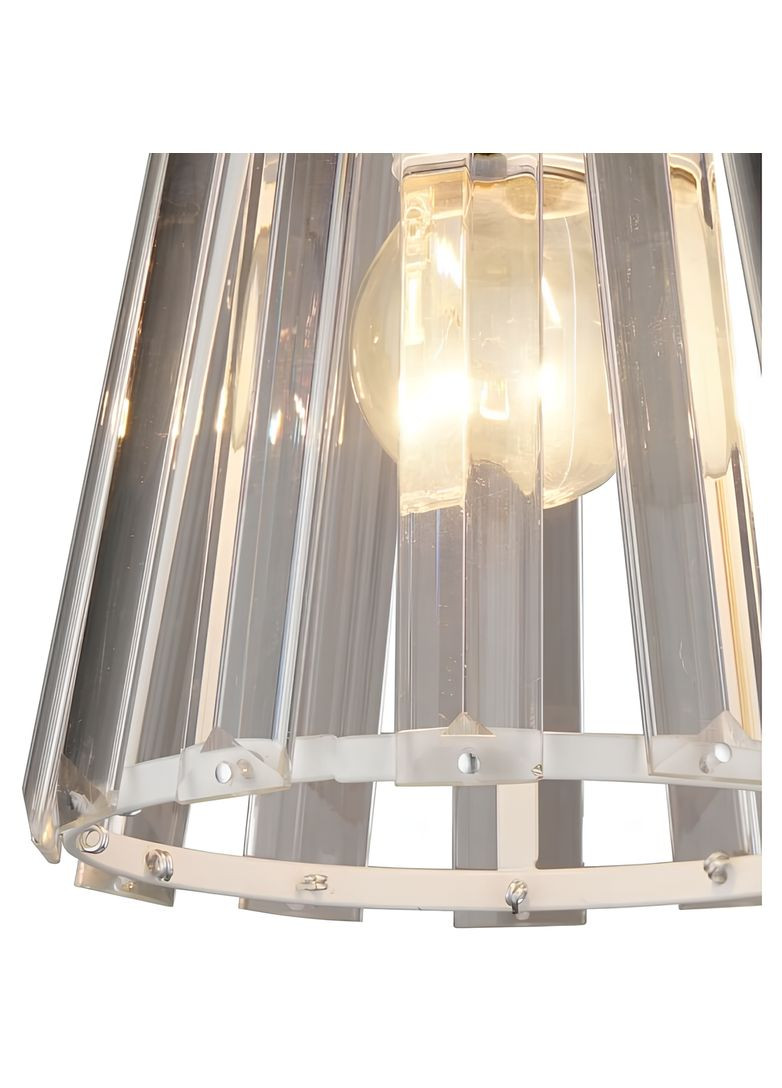 Люстра стельова на 1 плафон біла (193889/1) Sirius (351385798)