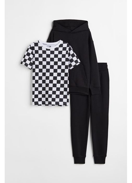 Спортивный костюм тройка для мальчиков подростков H&M (373259927)