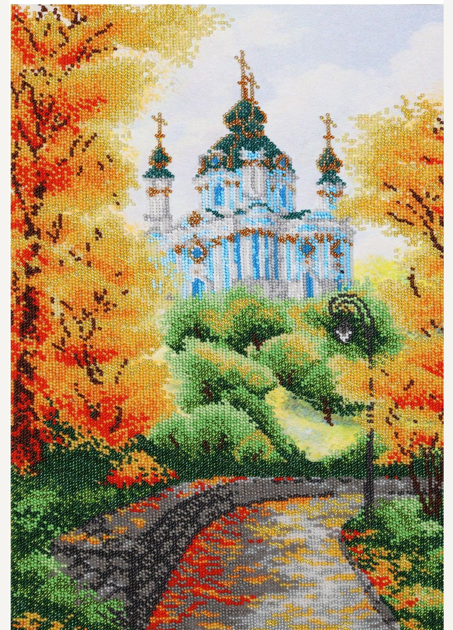 Набор для вышивки бисером "Осенний Киевский этюд", 29х42 см No Brand (340486161)