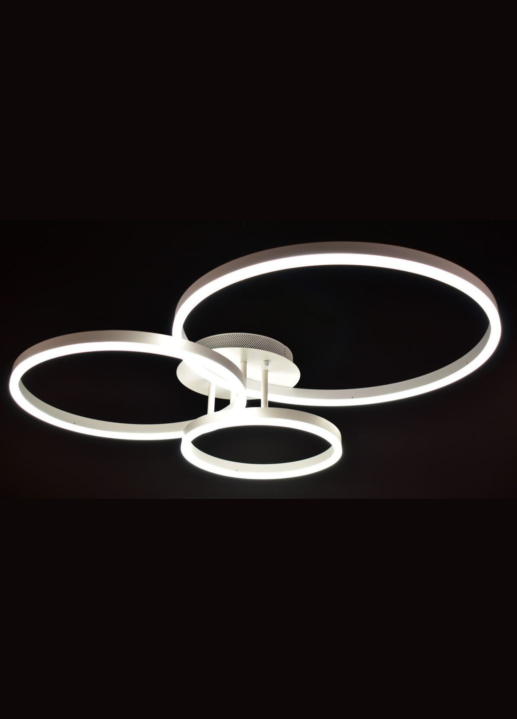 Люстра світлодіодна стельова LED світильник для квартири на стелю лед з пультом 25832 Білий 14х70х80 см. Sunnysky (371764166)