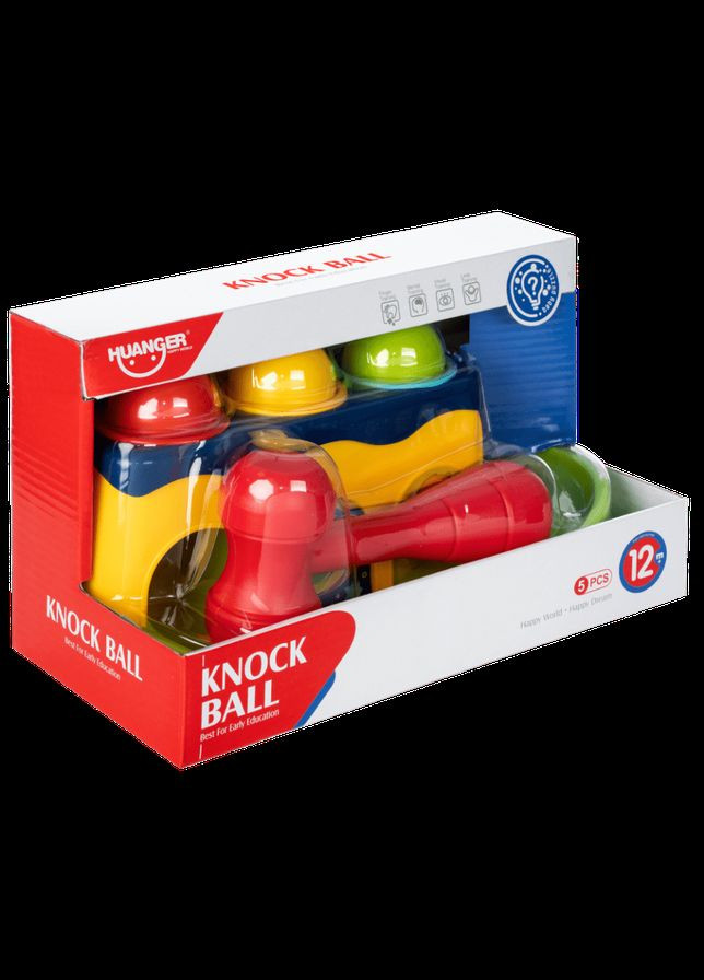 Іграшка розвиваюча "Молоточок з кульками" (HE0290) Maya Toys (293484497)