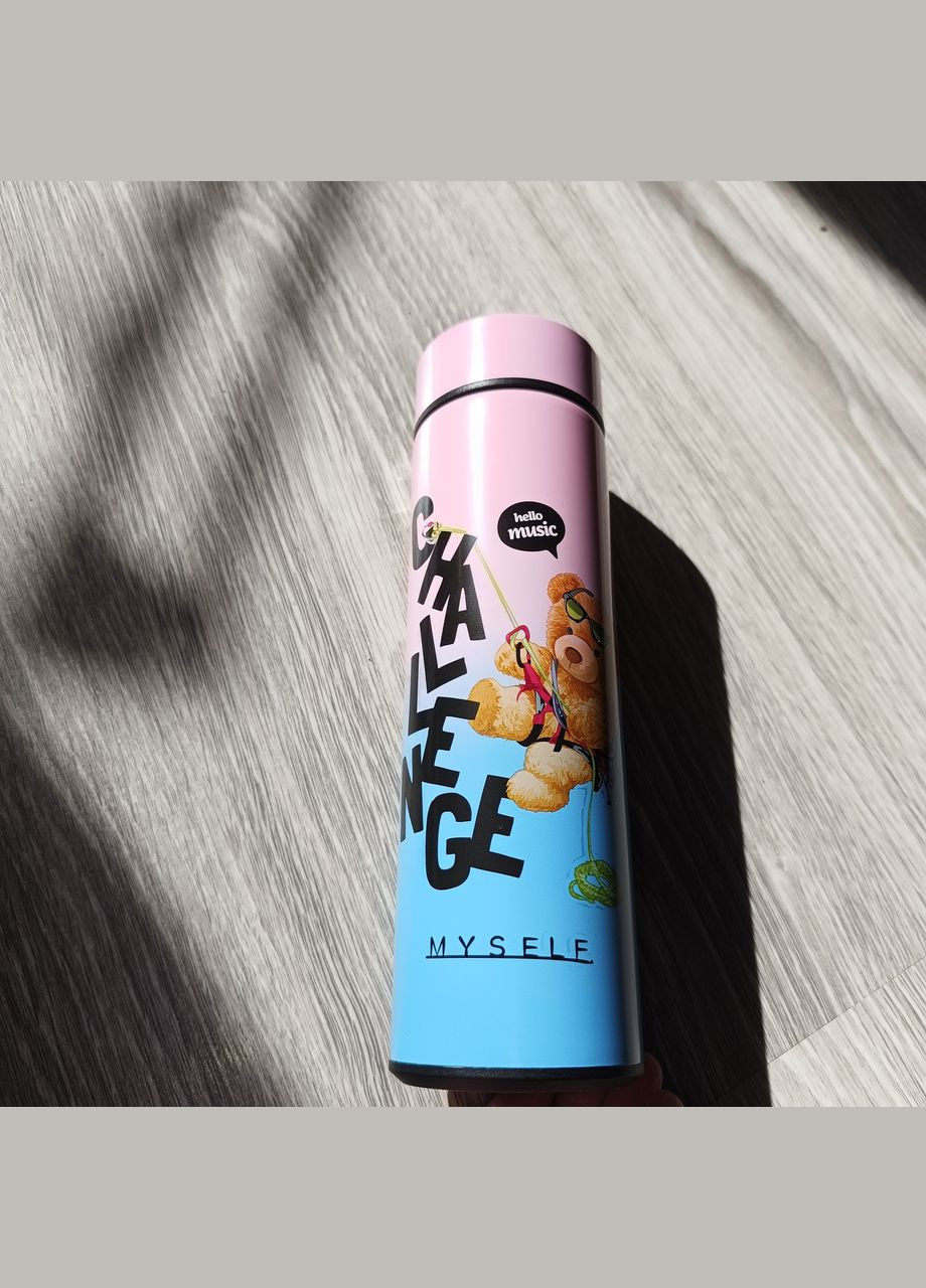 Термос із датчиком температури Ведмедик Тедді 500 мл No Brand (342064749)