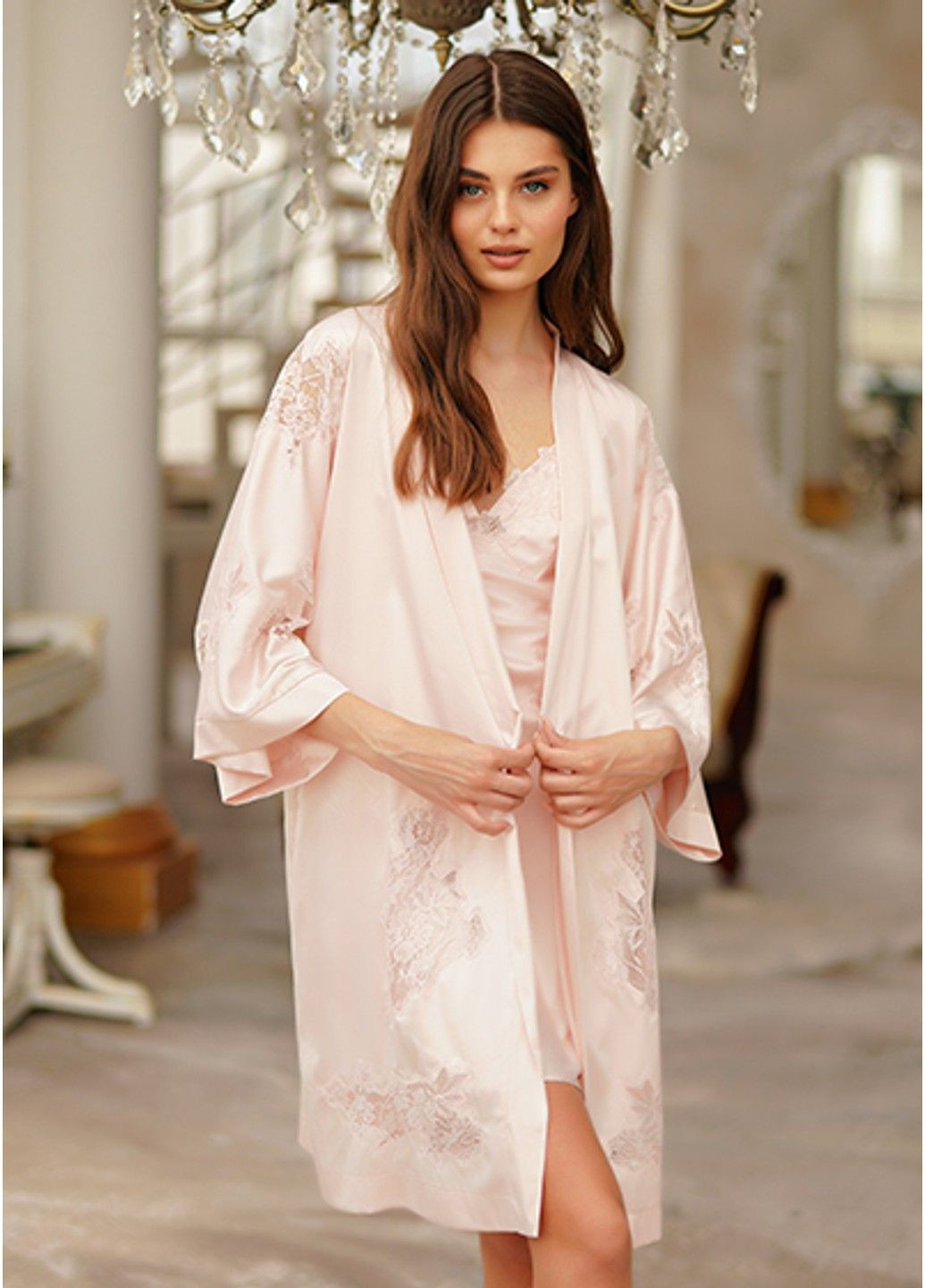 2242/2 ROSEMARY Халат жіночий короткий Komilfo (354824903)