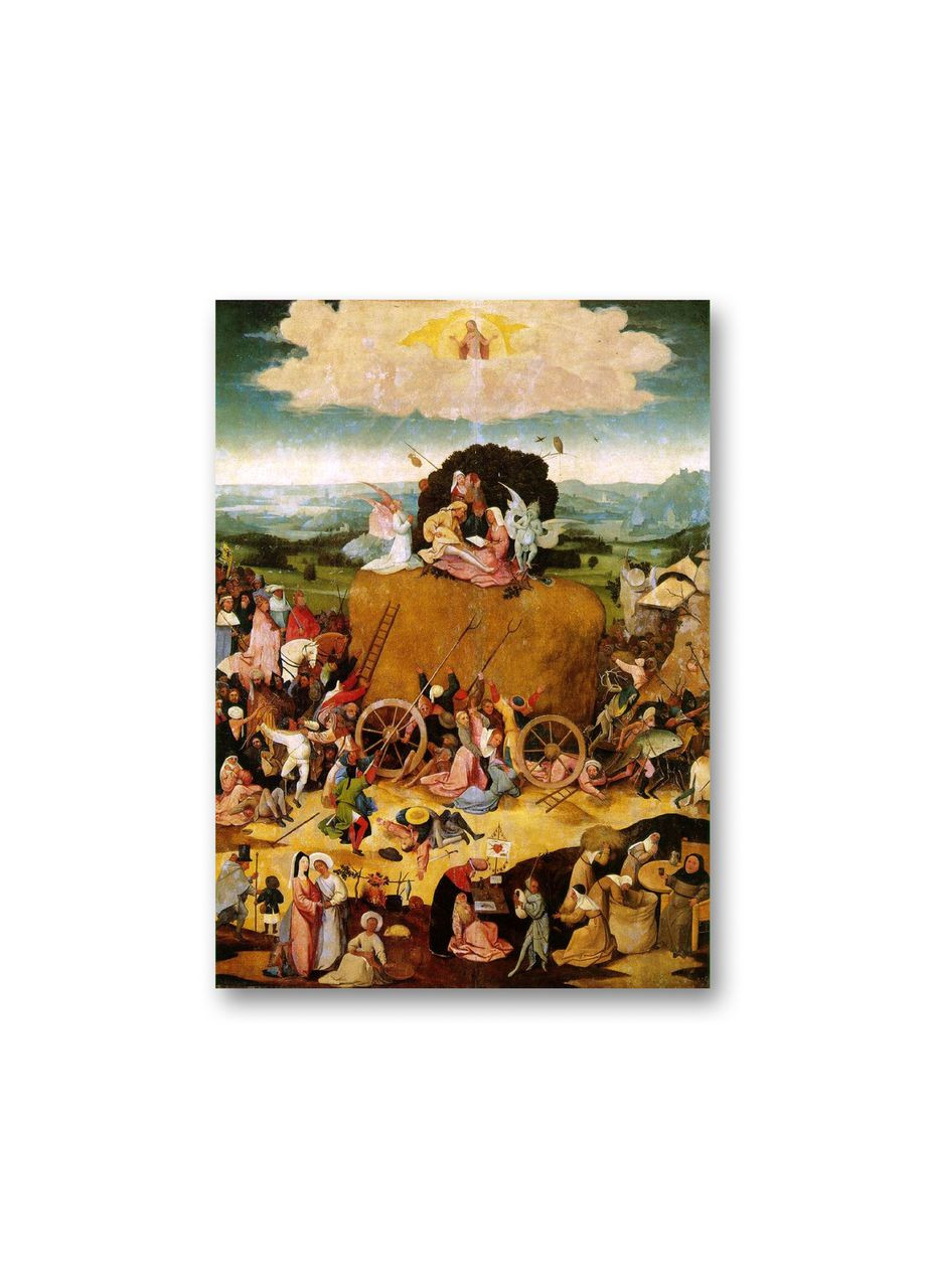 Печать на холсте Виз сена Иероним Босх 40x80 No Brand (346495768)