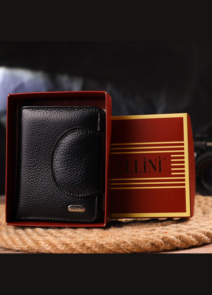Зручний невеликий жіночий гаманець з натуральної шкіри 21668 Canpellini (331911189)