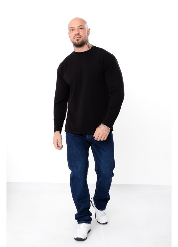 Синие демисезонные джинсы мужские батал (демисезон) (p-17786) Носи своє