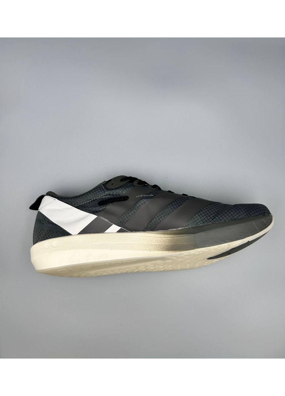 Черные мужские беговые кроссовки adios 9 black No Brand